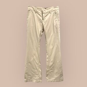 JAMES PERSE FLARE LEG‎ PANTS SIZE 30 COLOR LIGHT BEIGE.